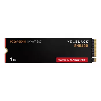 SSD disks Western Digital 1 TB M.2 PCI Express 5.0 Black SN8100