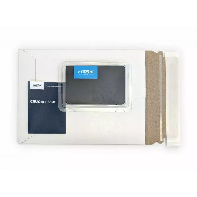 CRUCIAL BX500 240GB SSD, 2.5 inch 7mm, SATA 6 Gb/s, Lasīšana/Rakstīšana: 540 / 500 MB/s