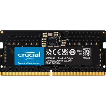 MICRON / CRUCIAL Atmiņa 8GB DDR5-4800 SODIMM (CT8G48C40S5)