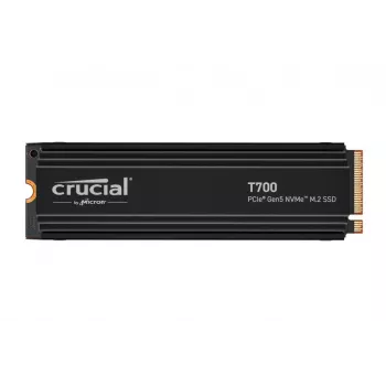Crucial T700 2TB PCIe Gen5 x4 M.2 2280 NVMe SSD ar dzesētāju