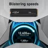 Crucial T700 2TB PCIe Gen5 x4 M.2 2280 NVMe SSD ar dzesētāju