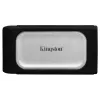 Kingston XS2000 portatīvais SSD, 1 TB, USB 3.2 Gen 2x2, 2000 MB/s, melns/sudrabs
