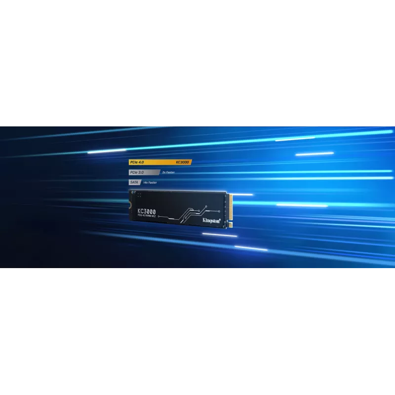 SSD disks Kingston 4096 GB M.2 2280 NVMe KC3000