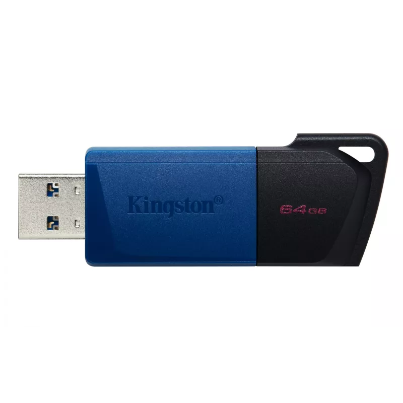 Kingston DataTraveler 64GB USB 3.2 Gen 1 Exodia M (Melns + Zils)