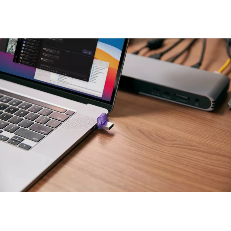 Kingston DataTraveler microDuo 3C 256GB USB 3.2 zibs piedziņa ar USB-A un USB-C