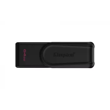 Kingston DataTraveler 64GB USB 3.2 Gen 1 Exodia S USB zibatmiņa (Melna/Melna)