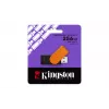 Kingston DataTraveler Exodia S 256GB USB 3.2 Gen 1 zibatmiņa (Melna/Oranža)