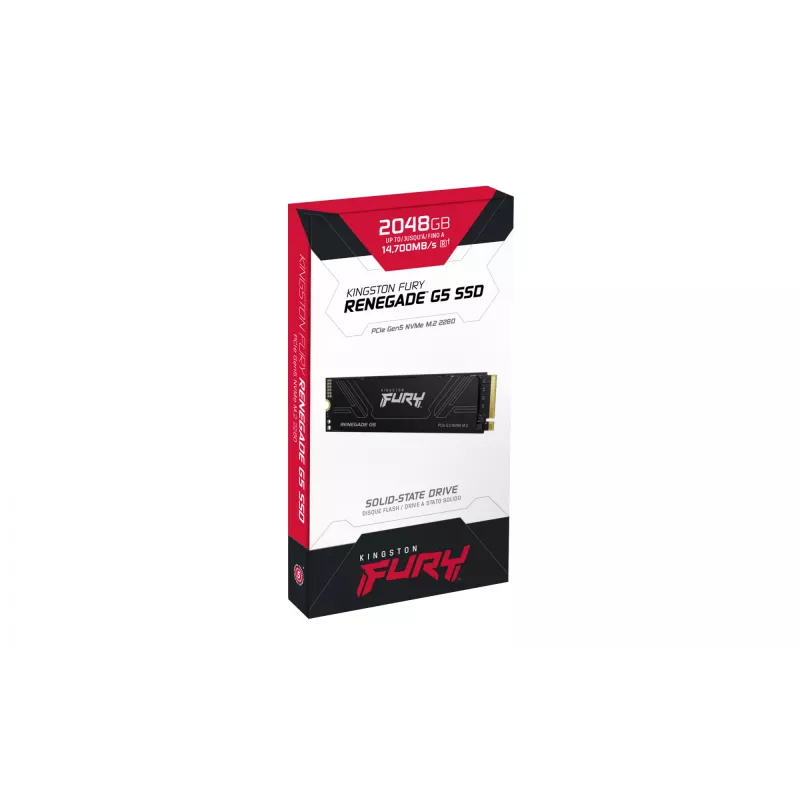 SSD disks Kingston 2TB M.2 NVMe 2280 FURY RENEGADE G5