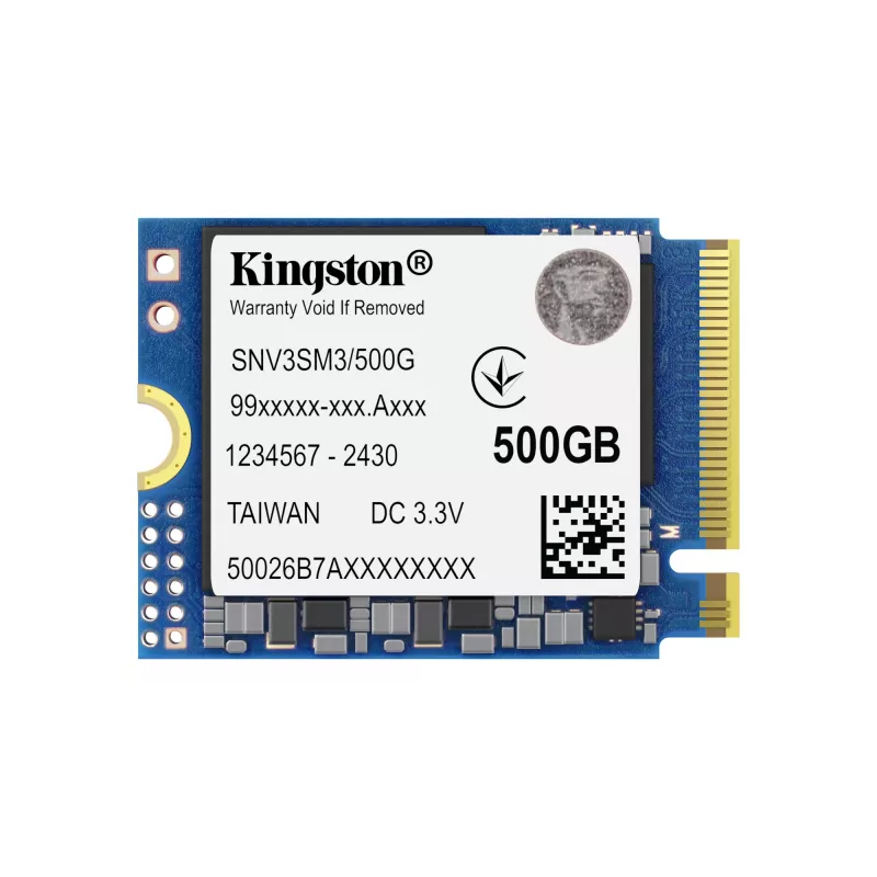 SSD disks Kingston 500G M.2 2230 NVMe SNV3SM3/500G