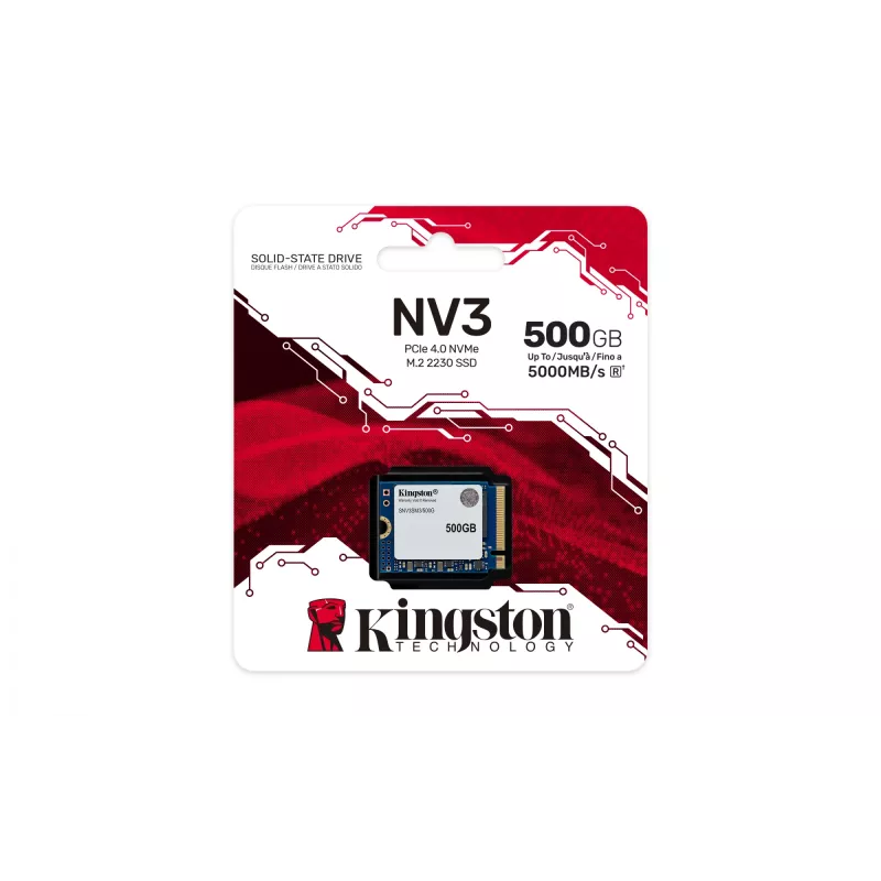 SSD disks Kingston 500G M.2 2230 NVMe SNV3SM3/500G