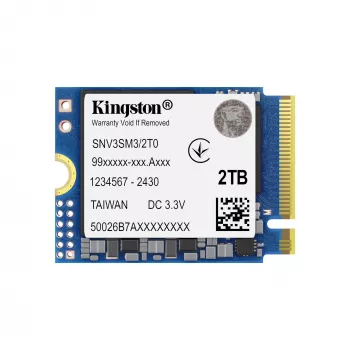 SSD disks Kingston 2000G M.2 2230 NVMe SNV3SM3/2T0