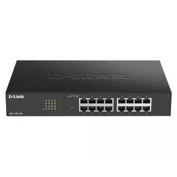 D-Link DGS-1100-24PV2 pārvaldāms L2 Gigabit Ethernet (10/100/1000) PoE slēdzis, melns
