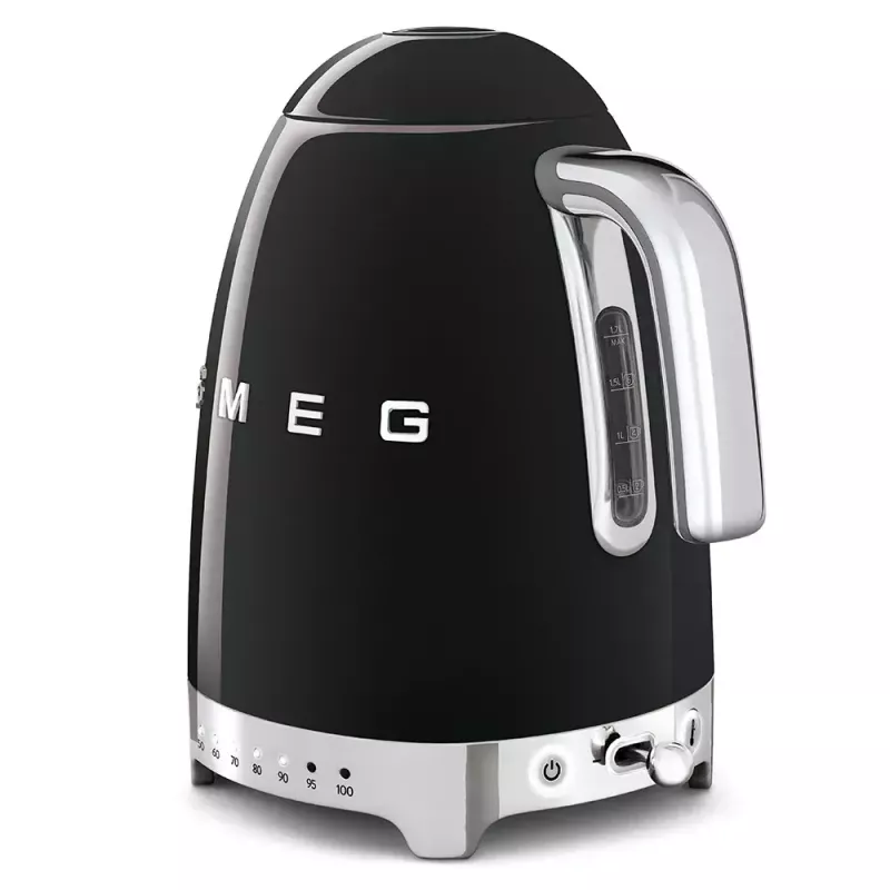 Elektriskā tējkanna Smeg KLF04BLEU 1,7L 2400W melna