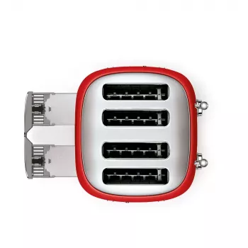 Smeg TSF03RDEU Red 4 slotu retro tosters