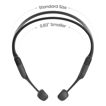 Austiņas Shokz OpenRun Mini — bezvadu kaula vadīšanas sporta austiņas, IP67, Bluetooth 5.1, 480 min akumulators