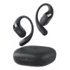 Austiņas JLAB AUDIO SHOKZ OpenFit 2 — kaulu vadība, bezvadu, atvērtas, āķa stiprinājums, melnas