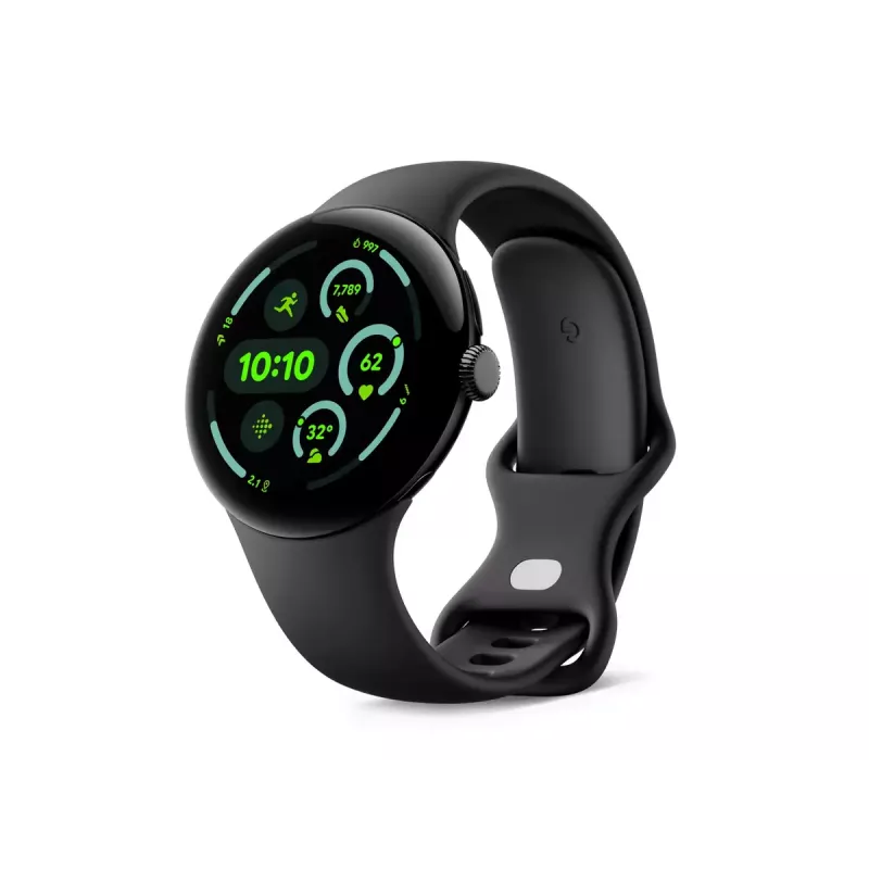 Viedpulkstenis Google Pixel Watch 3 AMOLED 45 mm Melns