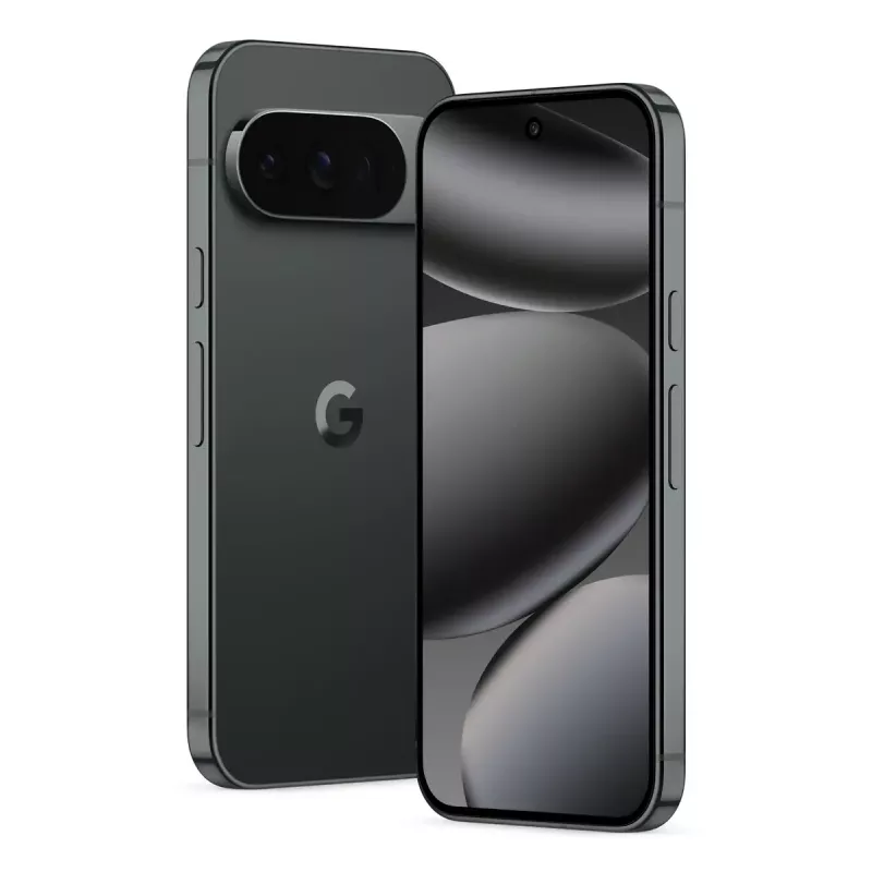 Viedtālrunis Google Pixel 10 Pro 6.3 collu 128 GB, 16 GB RAM, 50 MP + 48 MP + 48 MP trīskāršā kamera, 4870 mAh, Melns