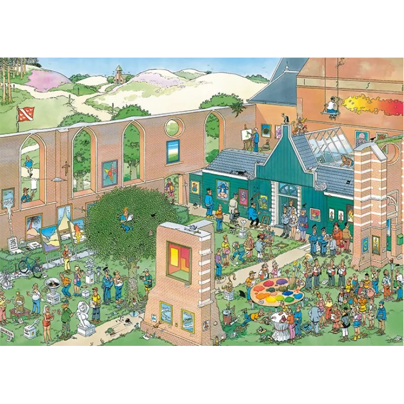 Jan van Haasteren The Art Market 1000 gabalu puzle