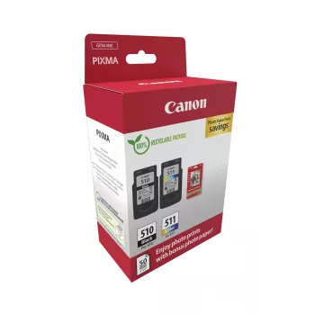 Canon 2970B017 tintas kasetne 2 gab. Oriģināla Melna, Ciāna, Fuksīna, Dzeltena
