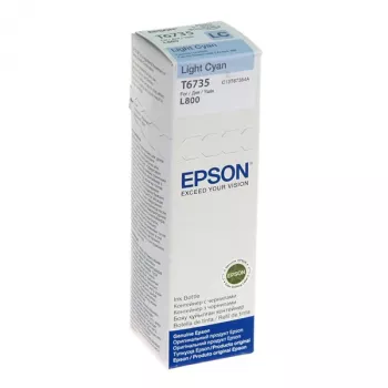 Epson T6735 tintas pudele 70 ml gaiši ciāna