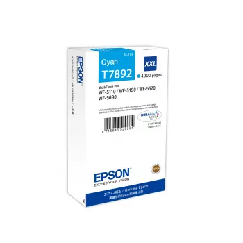 Epson oriģinālā tintes kasetne C13T789240 T7892XXL XXL Cyan