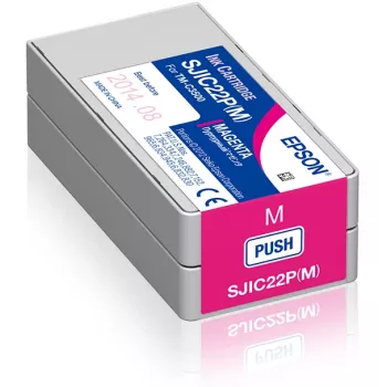 Epson SJIC22P(M) tintes kasete magenta printerim ColorWorks C3500