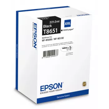 Epson C13T865140 oriģinālā melnā tintes kasetne (Super High Yield)