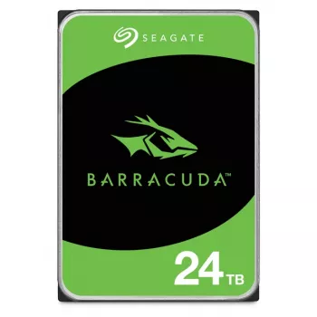 Seagate BarraCuda Desktop 24TB iekšējais cietais disks 7200 RPM 512 MB 3.5 collu Serial ATA