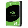Seagate BarraCuda Desktop 24TB iekšējais cietais disks 7200 RPM 512 MB 3.5 collu Serial ATA