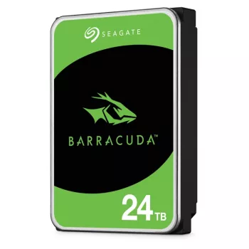 Seagate BarraCuda Desktop 24TB iekšējais cietais disks 7200 RPM 512 MB 3.5 collu Serial ATA