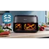 Fritētājs Philips 3000 Series Dual Basket Airfryer NA352/00 — 9 L, 2750 W, divi grozi, 8 programmas, 40–200°C