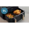 Fritētājs Philips 3000 Series Dual Basket Airfryer NA352/00 — 9 L, 2750 W, divi grozi, 8 programmas, 40–200°C