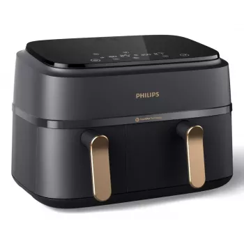 Fritētājs Philips 3000 Series Dual Basket Airfryer NA352/00 — 9 L, 2750 W, divi grozi, 8 programmas, 40–200°C