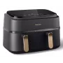 Fritētājs Philips 3000 Series Dual Basket Airfryer NA352/00 — 9 L, 2750 W, divi grozi, 8 programmas, 40–200°C