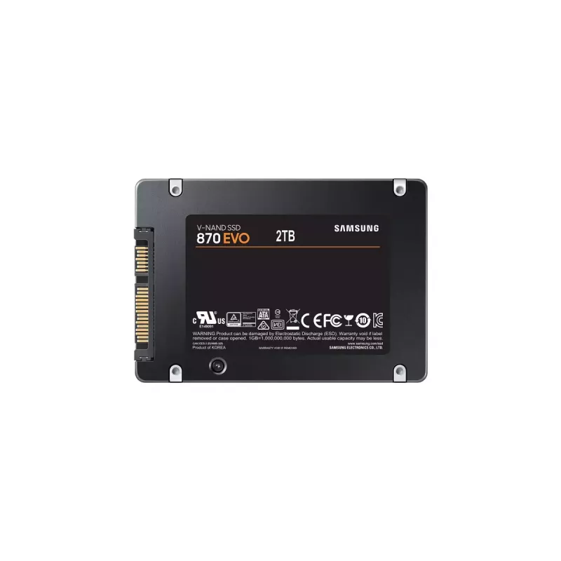 Samsung 870 EVO SSD disks 2000 GB 2,5 collu SATA III MZ-77E2T0B/EU
