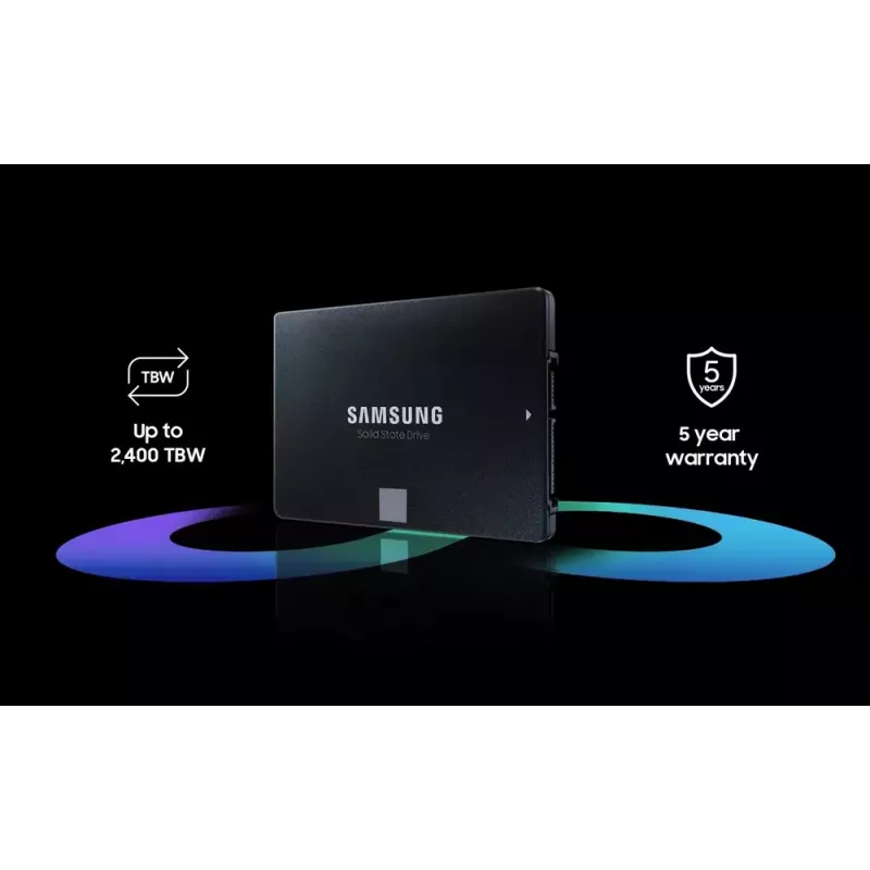 Samsung 870 EVO SSD disks 2000 GB 2,5 collu SATA III MZ-77E2T0B/EU
