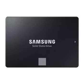SSD 2.5 collu Samsung 870 EVO 1000 GB — SATA III, lasīšana 560 MB/s, rakstīšana 530 MB/s, Melns