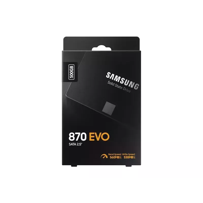 Samsung 870 EVO 500 GB 2,5 collu SATA III V-NAND MLC SSD