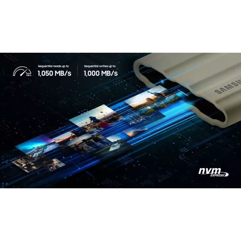 Samsung MU-PE1T0S 1 TB USB Type-C 3.2 Gen 2 (3.1 Gen 2) Melns