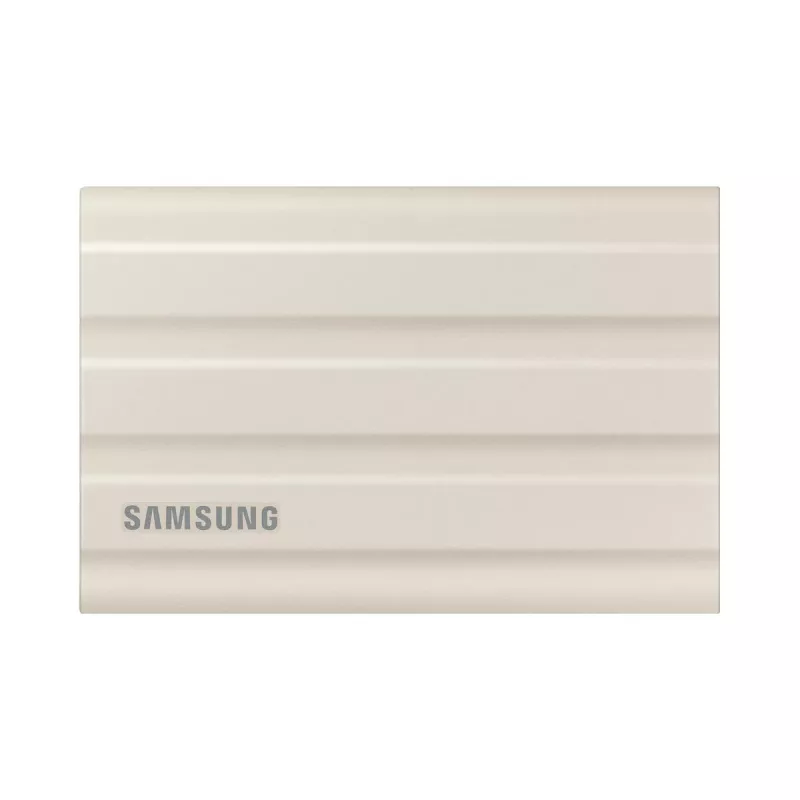 Samsung MU-PE1T0K ārējais SSD 1TB Portable NVMe USB Type-C 3.2 Gen 2, bēšs, gumijas korpuss, ūdensizturīgs