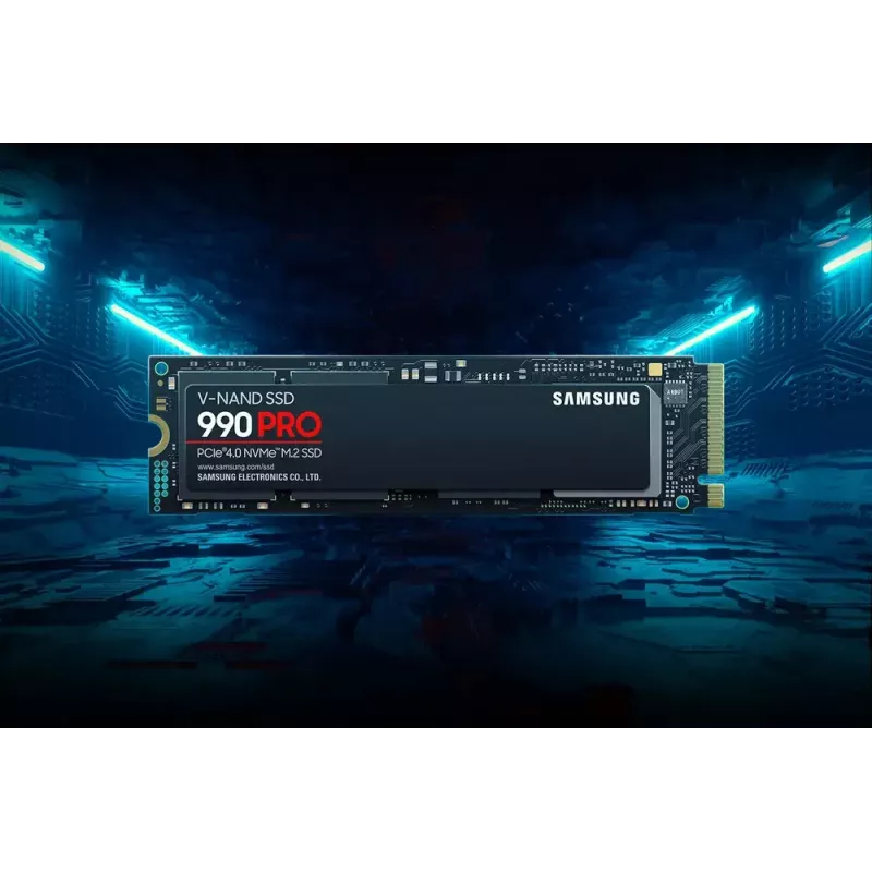 Samsung 990 PRO 1 TB M.2 PCI Express 4.0 NVMe V-NAND MLC