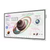 Samsung WM75B interaktīvā tāfele 190.5 cm (75 collas) 3840 x 2160 pikseļi Skārienjutīgs Pelēks, Balts