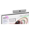 Samsung WM65B interaktīvā tāfele 165,1 cm (65 collas) 3840 x 2160 pikseļi Skārienjutīgs Pelēks, Balts