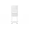 Samsung WM65B interaktīvā tāfele 165,1 cm (65 collas) 3840 x 2160 pikseļi Skārienjutīgs Pelēks, Balts