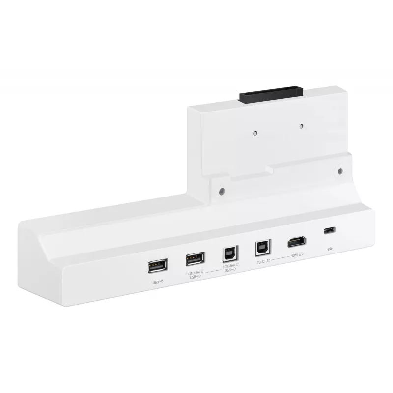 Samsung WM65B interaktīvā tāfele 165,1 cm (65 collas) 3840 x 2160 pikseļi Skārienjutīgs Pelēks, Balts