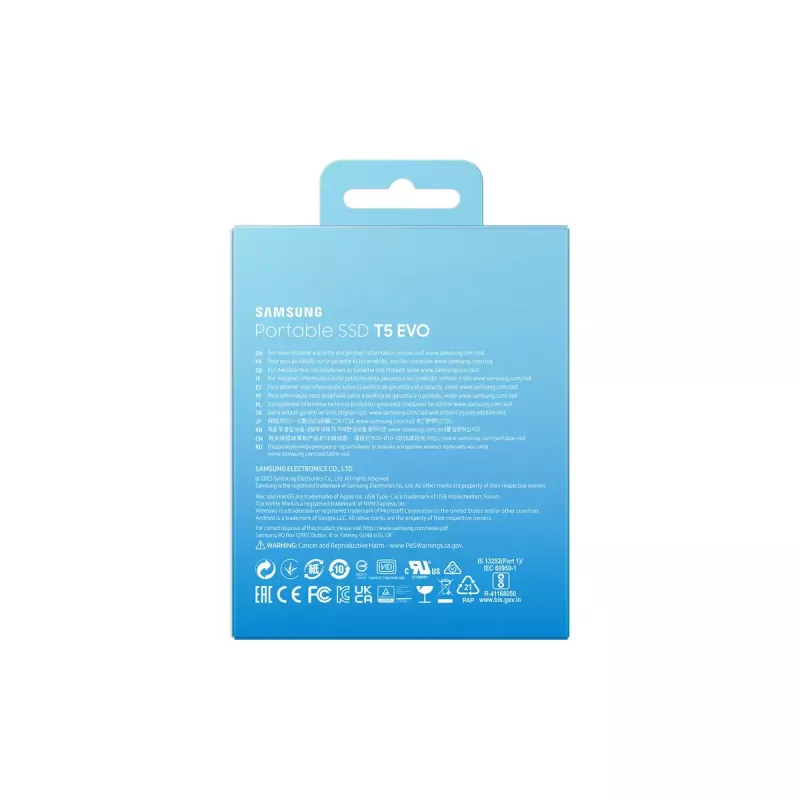 Samsung 2TB portabls SSD disks USB 3.2 Gen 1 MU-PH2T0S