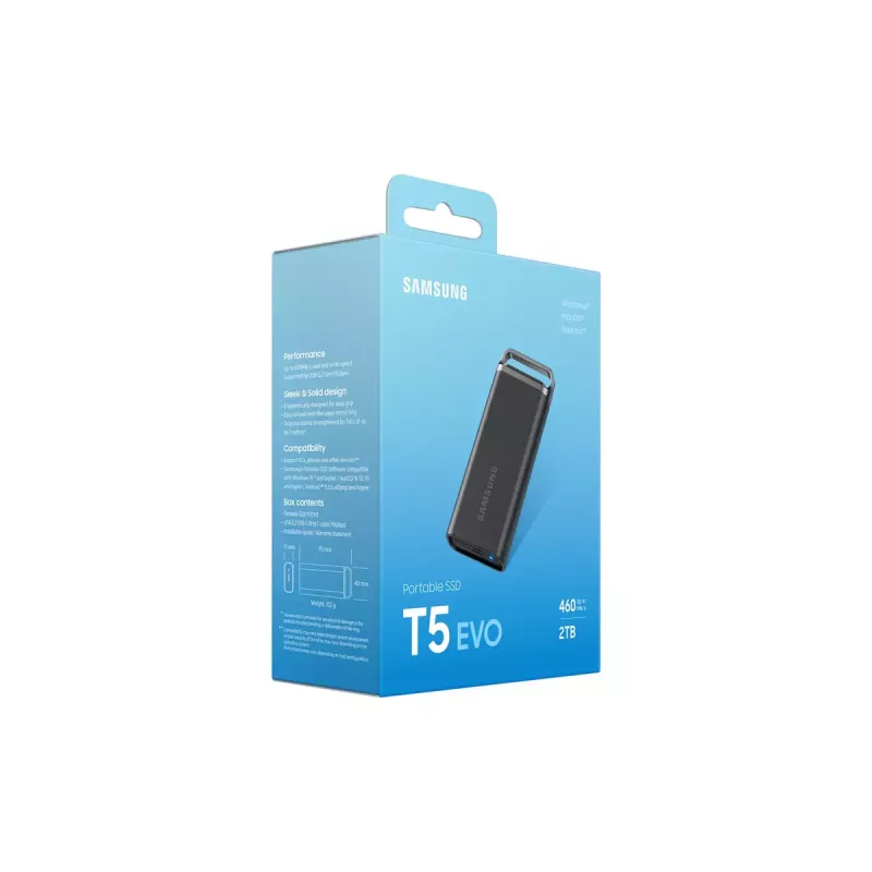 Samsung 2TB portabls SSD disks USB 3.2 Gen 1 MU-PH2T0S