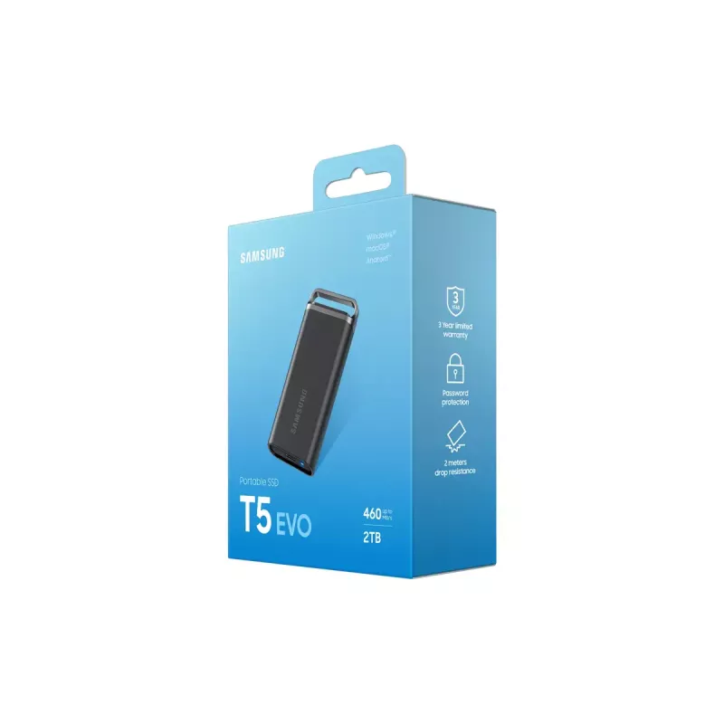 Samsung 2TB portabls SSD disks USB 3.2 Gen 1 MU-PH2T0S