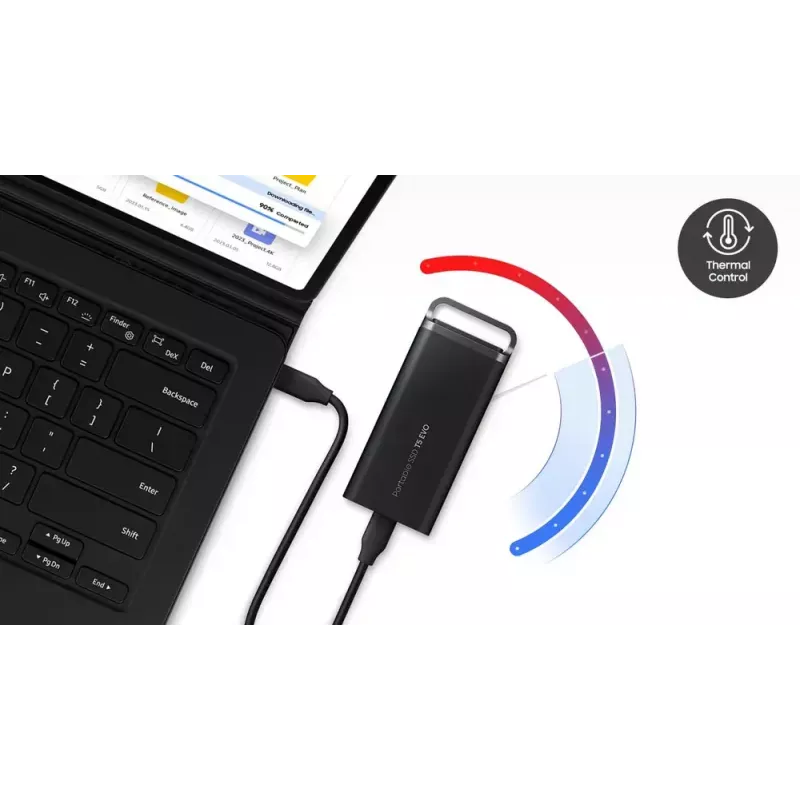 Samsung 2TB portabls SSD disks USB 3.2 Gen 1 MU-PH2T0S